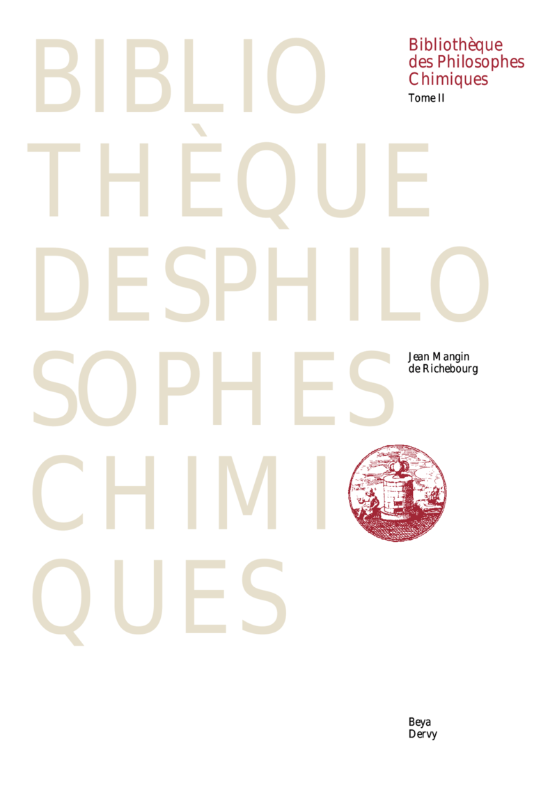 Bibliothèque des philosophes chimiques - tome 2